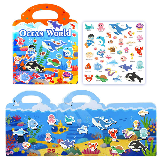 Ocean World Sticker Book